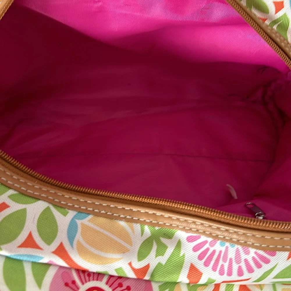 Lily Bloom Super Cute Multicolor Floral Tote Purse Bag πΈπΈ - Picture 6 of 16